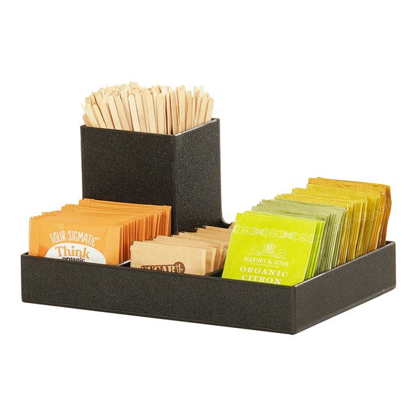 Cal-Mil 8 3/4" x 6" Plastic Condiment Organizer – item 21112381813 image 2