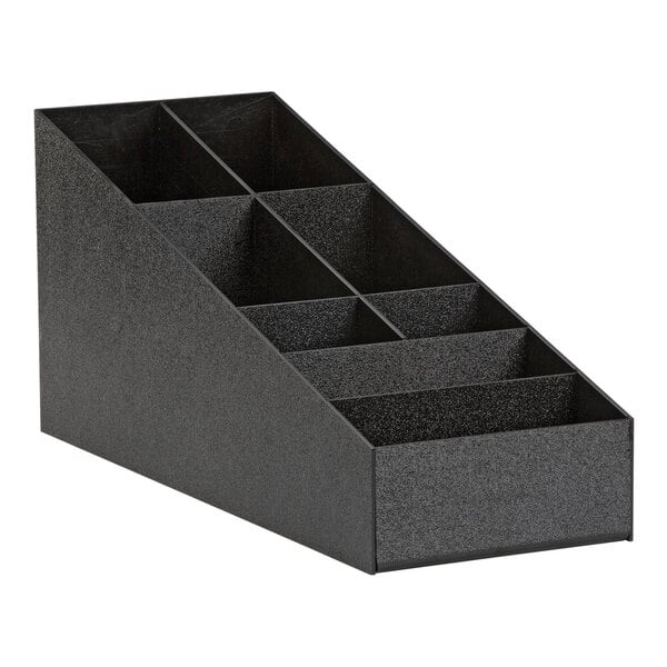 Service Ideas 23" x 9 1/4" 8-Compartment Condiment Caddy – item 7233CCPL8V2