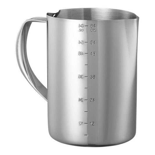Service Ideas Frothing Pitcher w/ Measuring Lines – item 7233FROTH646
