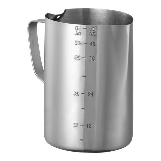 Service Ideas Frothing Pitcher w/ Measuring Lines – item 7233FROTH506