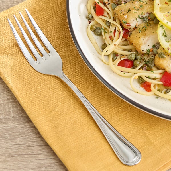 Acopa Edgeworth 7 11/16" X-Heavy Dinner Fork – item 267750805E image 2