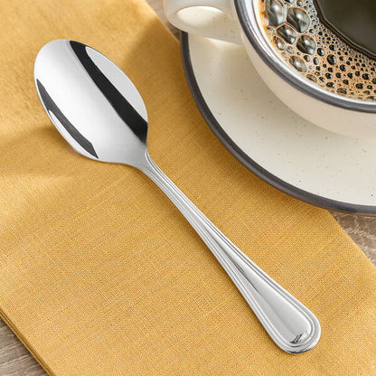 Acopa Edgeworth 6 1/8" X-Heavy Teaspoon – item 267750801E image 2
