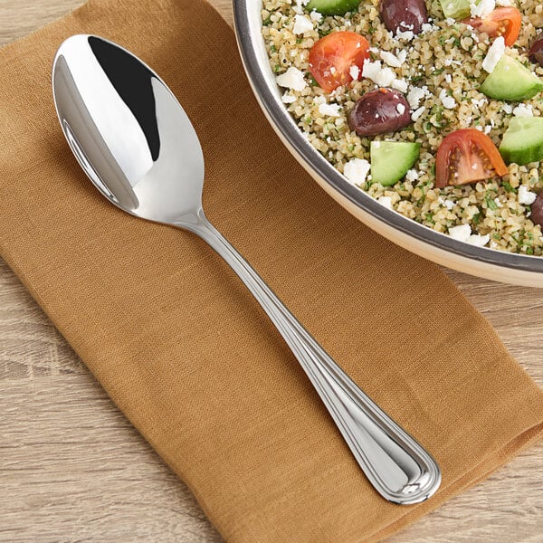 Acopa Edgeworth 8 1/4" X-Heavy Tablespoon / Serving Spoon – item 267750810E image 2