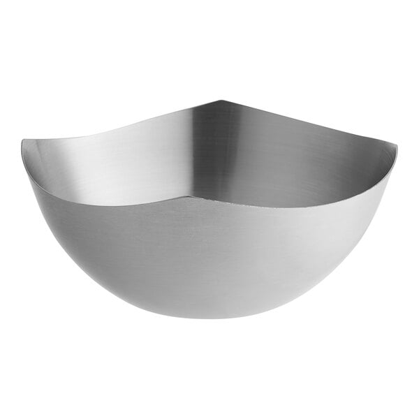 American Metalcraft 15 oz. Satin Stainless Serving Bowl – item 124SB575 image 2