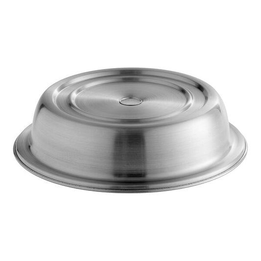 American Metalcraft 9 1/4"-9 1/2" Satin Plate Cover – item 124PC0950R