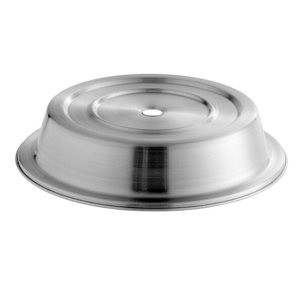American Metalcraft 11 1/8"-11 1/2" Satin Plate Cover – item 124PC1150S