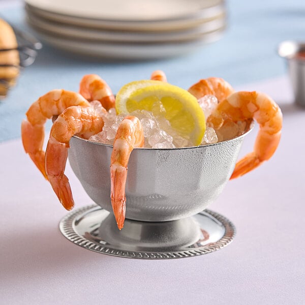 Vollrath 46701 16 oz. Seafood Serving Bowl w/ Gadroon Base – item 92246701