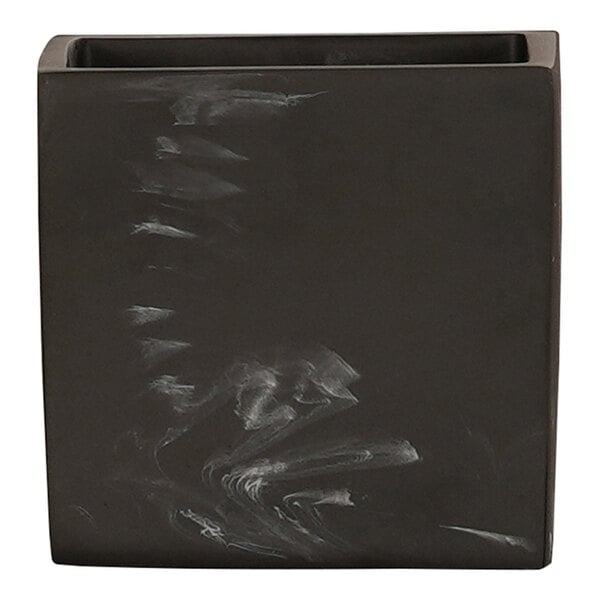 oz. Swirl Square Resin Crock / Jar Condiment Organizer – item 211220554124