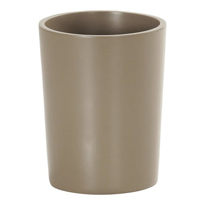 oz. Taupe Round Resin Crock / Jar Condiment Organizer – item 211237425125