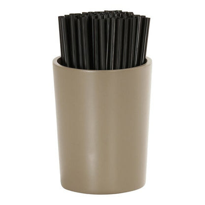 oz. Taupe Round Resin Crock / Jar Condiment Organizer – item 211237425125 image 2