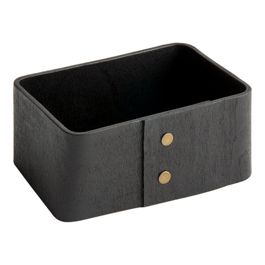 American Metalcraft 4" x 3 5/8" Poplar Sugar Caddy – item 124PWBS4