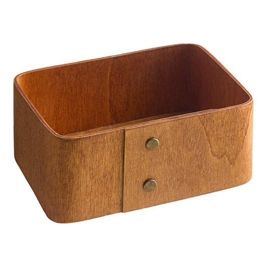 American Metalcraft 4" x 3 5/8" Poplar Sugar Caddy – item 124PWS4