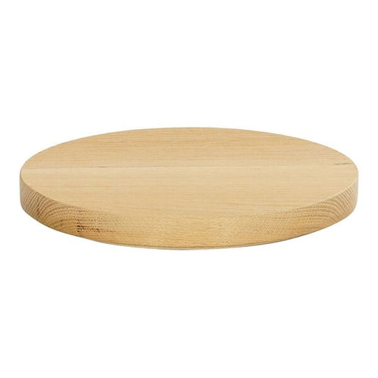 Cal-Mil Sydney 8" Oak Wood Round Serving Tray for Risers – item 21123792821