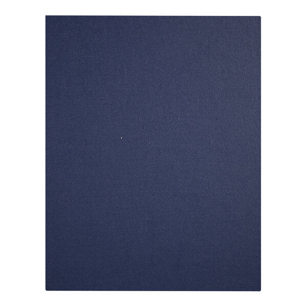 H. Risch, Inc. Linen 8 Menu Cover w/ Album Style Corners – item 759LIN2V811R image 2