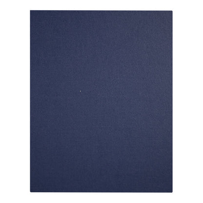 H. Risch, Inc. Linen 8 Menu Cover w/ Album Style Corners – item 759LIN4V811R image 2