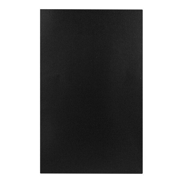 H. Risch, Inc. Linen 8 Menu Cover w/ Album Style Corners – item 759LIN4V814N image 2