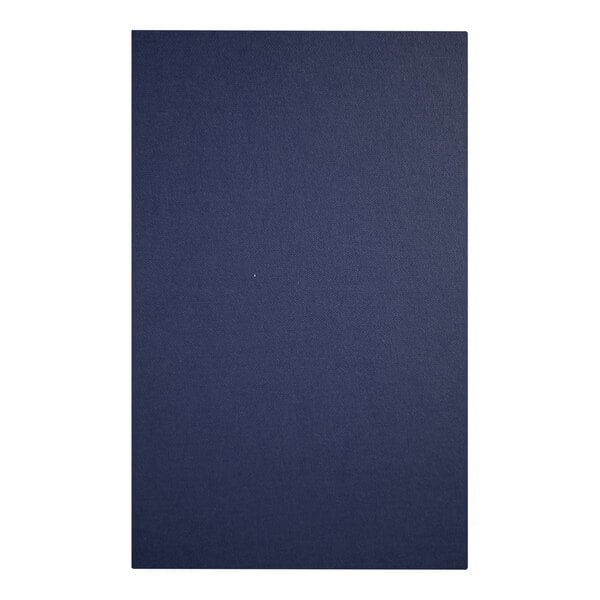 H. Risch, Inc. Linen 8 Menu Cover w/ Album Style Corners – item 759LIN6V814R image 2