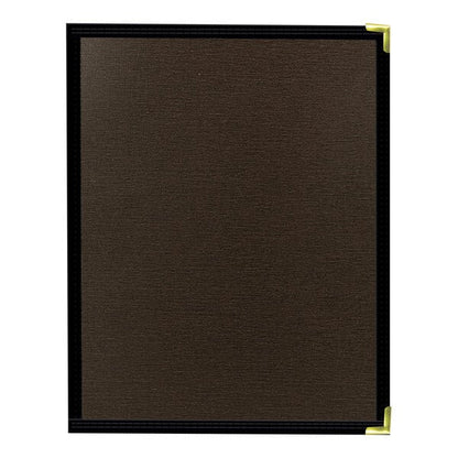 H. Risch, Inc. Linen 8 1/2" x Menu Cover w/ Interior Pocket – item 759PKTL3V81E