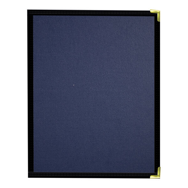 H. Risch, Inc. Linen 8 1/2" x Menu Cover w/ Interior Pocket – item 759PKTL4V81R