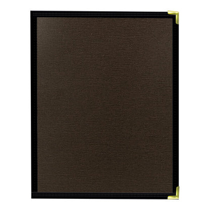 H. Risch, Inc. Linen 8 1/2" x Menu Cover w/ Interior Pocket – item 759PKTL2V81E