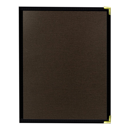 H. Risch, Inc. Linen 8 1/2" x Menu Cover w/ Interior Pocket – item 759PKTL2V81E