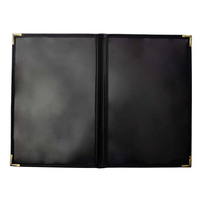H. Risch, Inc. Linen 8 1/2" x Menu Cover w/ Interior Pocket – item 7592V81EPKT image 2