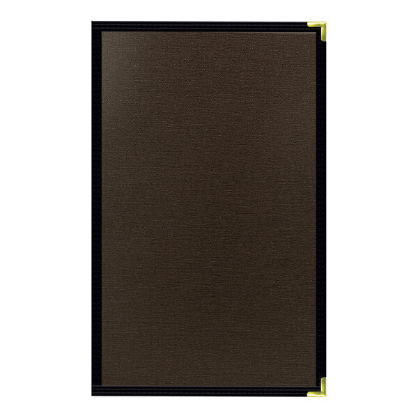 H. Risch, Inc. Linen 8 1/2" x Menu Cover w/ Interior Pocket – item 7594V814EPKT