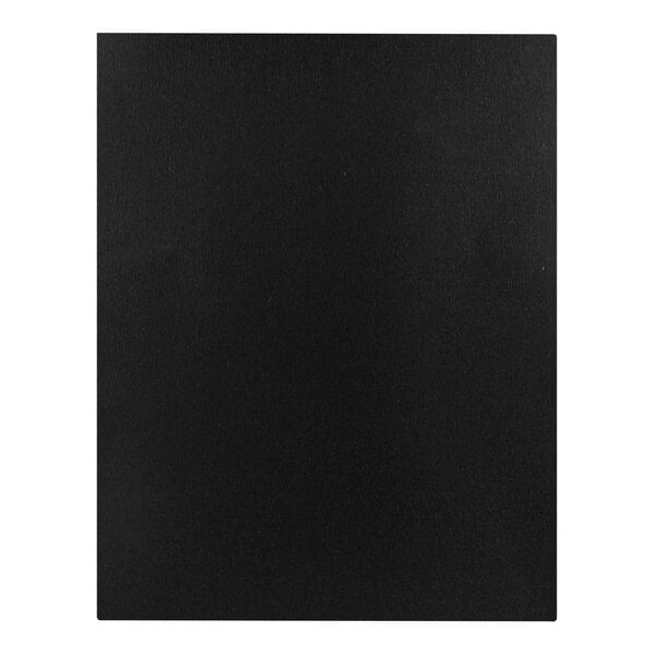 H. Risch, Inc. Linen 8 Menu Cover w/ Album Style Corners – item 759LIN2V811N image 2