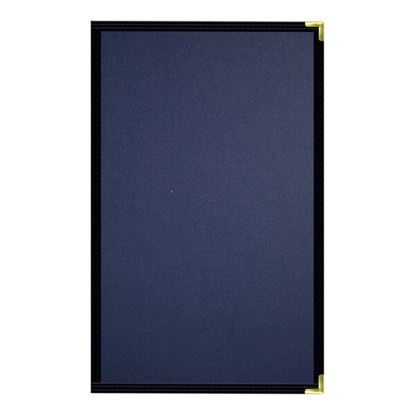 H. Risch, Inc. Linen 8 1/2" x Menu Cover w/ Interior Pocket – item 7592V814RPKT