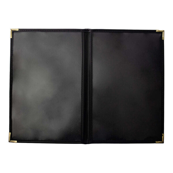 H. Risch, Inc. Linen 8 1/2" x Menu Cover w/ Interior Pocket – item 7592V814RPKT image 2