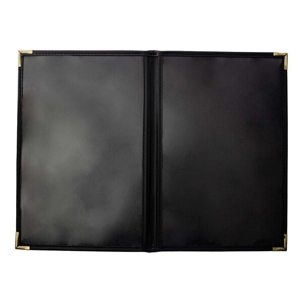 H. Risch, Inc. Linen 8 1/2" x Menu Cover w/ Interior Pocket – item 7592V814NPKT image 2