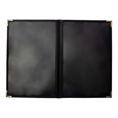 H. Risch, Inc. Linen 8 1/2" x Menu Cover w/ Interior Pocket – item 7592V814NPKT image 2
