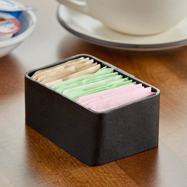 American Metalcraft 4" x 3 5/8" Poplar Sugar Caddy – item 124PWBS4 image 2