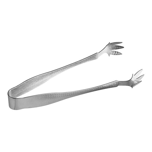 American Metalcraft 6 1/2" Hammered Ice Tongs – item 124IT700