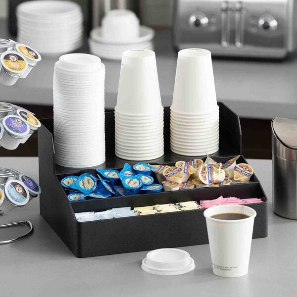 Tablecraft 14" x 10 1/2" 4-Compartment Condiment Organizer – item 80812637 image 2