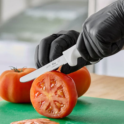 Choice 4 1/2" Serrated Edge Utility / Knife w/ Handle – item 220KWUTLSR45 image 2