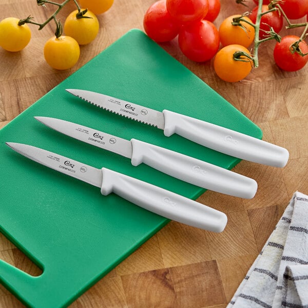 Choice 3 1/4" Paring Knife Set w/ 1 Serrated & 2 Smooth – item 220KWPAR3VAR image 2