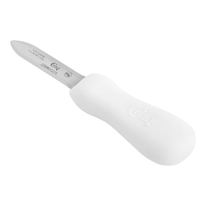 Choice 2 3/4" Providence Style Oyster Knife w/ White Handle – item 220KWOYS275