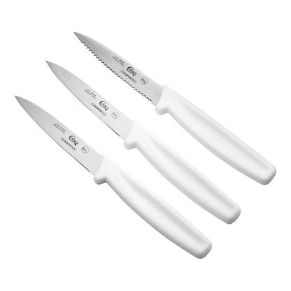 Choice 3 1/4" Paring Knife Set w/ 1 Serrated & 2 Smooth – item 220KWPAR3VAR
