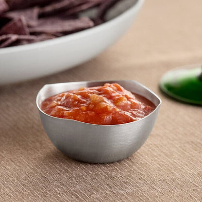 American Metalcraft 3 oz. Stainless Snack Bowl / Sauce Cup – item 124SB325