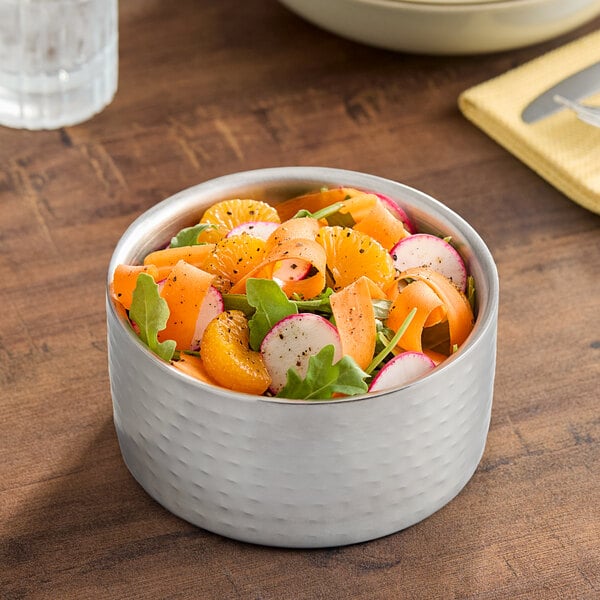 American Metalcraft 34 oz. Double Wall Serving Bowl – item 124DWBH6