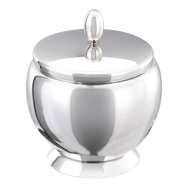 Service Ideas Tea Time 5 oz. Polished Container Sugar Caddy – item 723STCSG5