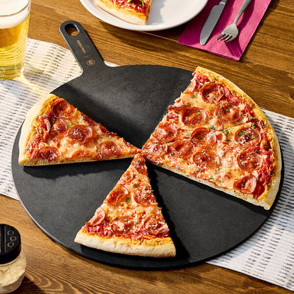 Epicurean 16" Slate Richlite Wood Fiber Round Cutting Board – item 353429211602