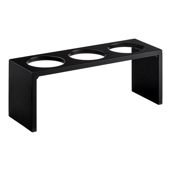 Midnight 3-Cylinder Horizontal Flatware / Condiment Display – item 2111425396