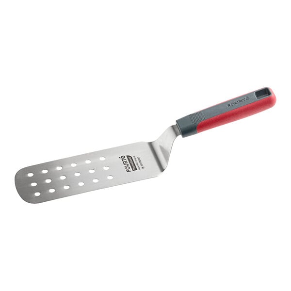 Fourte ThermaGuard 8" x 3" High Heat Perforated Turner – item 483TRNPF83