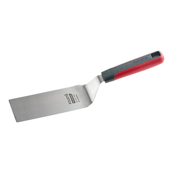 Fourte ThermaGuard 6" x 3" High Heat Turner w/ Nylon Handle – item 483TRNSD63