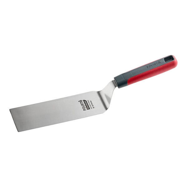 Fourte ThermaGuard 8" x 3" High Heat Turner w/ Nylon Handle – item 483TRNSQ83