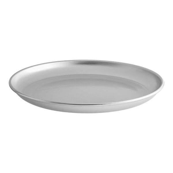 Choice 19 3/4" x 2" Aluminum Serving Bowl, 256 oz. – item 176SFD20TRY image 2