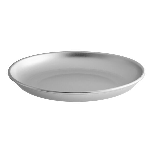 Choice 15 3/4" x 2" Aluminum Serving Bowl, 128 oz. – item 176SFD16TRY image 2