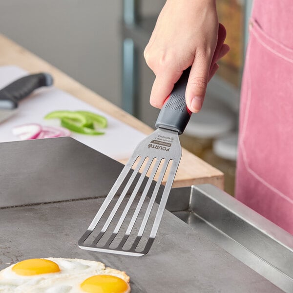 Fourte ThermaGuard 6" Fish / Egg Turner w/ Nylon Handle – item 483TRNFH63 image 2